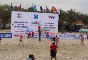 Bế mạc Giải bóng chuyền bãi biển nữ châu Á Tuần Châu-Hạ Long