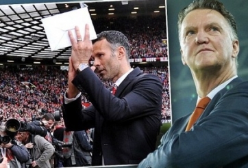 Huyền thoại Robson khuyên Van Gaal dùng Ryan Giggs