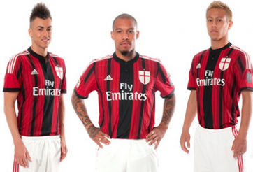 AC Milan trình làng áo đấu mùa giải 2014-2015: Bỏ biểu tượng truyền thống