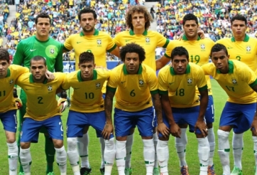 Đội tuyển Brazil chốt danh sách 23 cầu thủ tham dự