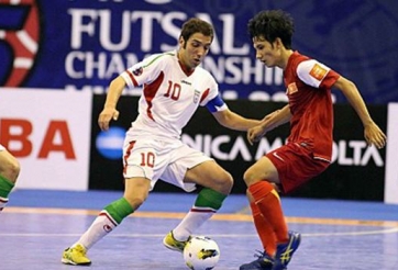 VCK futsal châu Á 2014: Thua đậm Iran, tuyển Việt Nam ngậm ngùi chia tay giải