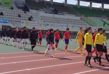 ĐT nữ Việt Nam kết thúc chuyến tập huấn bằng trận thua đậm trước Hàn Quốc