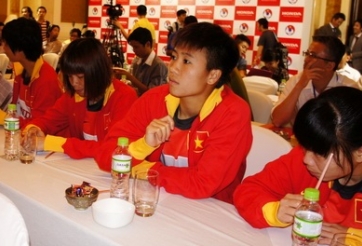 ĐT nữ Việt Nam được treo thưởng hấp dẫn trước VCK Asian Cup nữ 2014