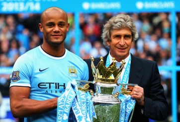 Pellegrini và các học trò nói gì khi Man City vô địch Ngoại hạng Anh