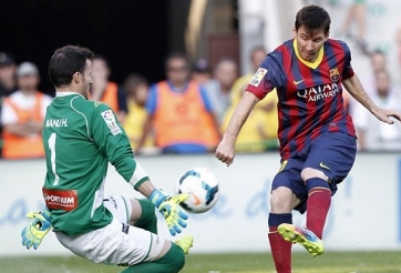 VIDEO: Elche 0-0 Barcelona (VĐQG Tây ban Nha 2013/14)