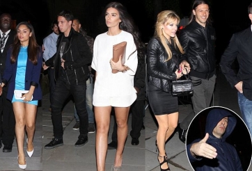 Dàn sao Man City cùng một nửa lịch lãm đi ăn mừng chức vô địch