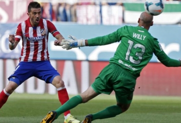 VIDEO Atletico Madrid 1-1 Malaga: Atletico lỡ cơ hội vô địch sớm