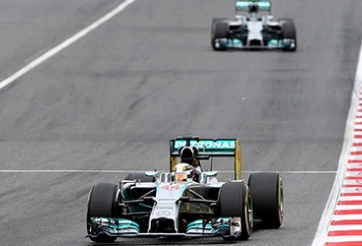 F1 GP Tây Ban Nha 2014: Lewis Hamilton và Mercedes thắng chặng thứ 4 liên tiếp