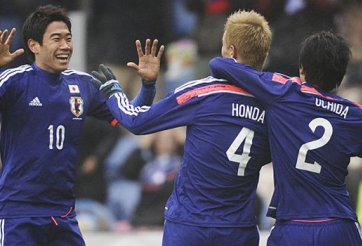 Nhật Bản công bố đội hình dự W.C 2014: Niềm hy vọng Kagawa và Honda