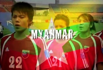 VCK Asian Cup nữ 2014: Tuyển nữ Myanmar đặt mục tiêu lọt vào bán kết