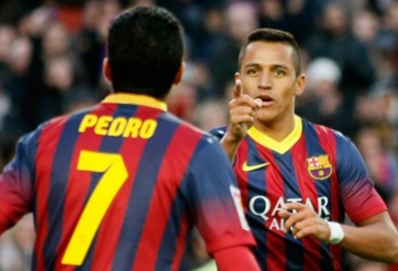 Arsenal bất ngờ muốn chiêu mộ Alexis Sanchez và Pedro