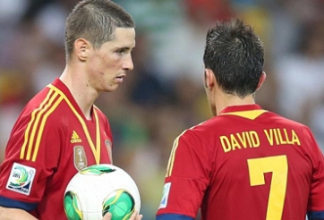Torres, Mata và David Villa có nguy cơ bị gạch tên ở World Cup 2014