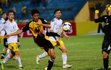 Thắng đậm Nay Pyi Taw, Hà Nội T&T vào tứ kết AFC Cup