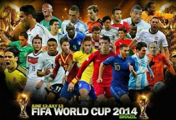 Danh sách 32 đội tuyển dự VCK World Cup 2014