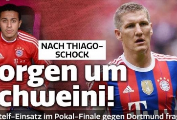 Bayern Munich gặp khó trước chung kết Cúp QG Đức
