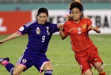 VCK Asian Cup nữ 2014: ĐT nữ Việt Nam thua đậm ĐKVĐ thế giới