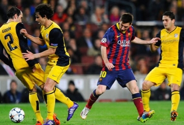 Video bàn thắng: Barca 1-1 Atletico (VĐQG Tây ban Nha 2013/14)