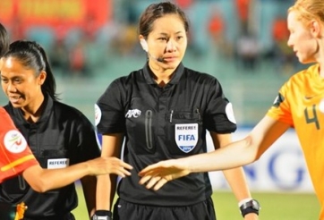 Nữ trọng tài Thái Lan xử ép Việt Nam bị “treo còi” đến hết giải