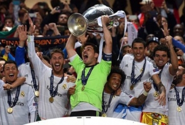 VIDEO: các cầu thủ Real ăn mừng chức vô địch Champions League 2013/14