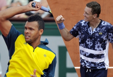 Roland Garros 2014: Berdych, Tsonga tiếp bước Federer vào vòng 2