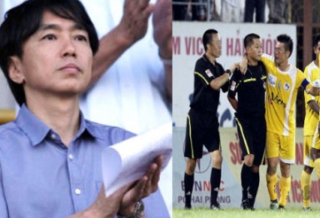 HLV Miura ngạc nhiên cách điều hành của trọng tài ở V-League