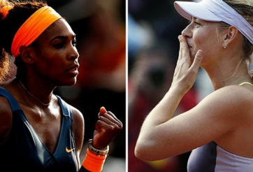 Roland Garros 2014: Thắng dễ, Serena và Sharapova cùng dắt tay nhau vào vòng 2