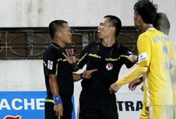 Trọng tài Võ Minh Trí không “cướp” bàn thắng của SLNA