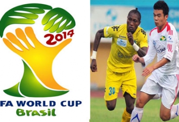 Các cầu thủ V-League “gặp khó” với World Cup 2014