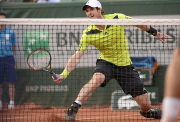 Roland Garros 2014: Murray và Kohlschreiber bất phân thắng bại sau 4h thi đấu