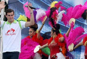 Có mặt tại châu Á, Gareth Bale ‘đại náo’ Indonesia