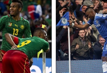 Eto'o lại đóng giả ông cụ trêu tức Mourinho