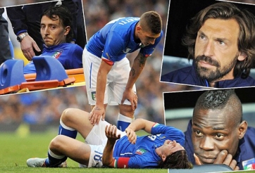 Video World Cup 2014: Pha bóng khiến Montolivo chia tay tuyển Ý vì chấn thương