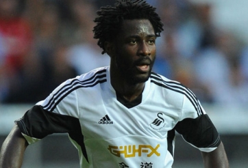 Swansea ra giá bán tiền đạo Wilfried Bony cho Arsenal