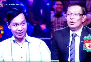 VIDEO: Fan MU bị Lại Văn Sâm 'dằn mặt' trong Ai Là Triệu Phú