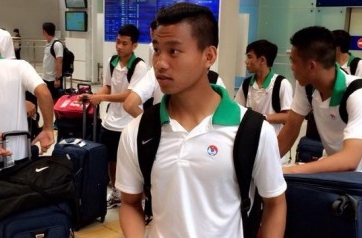 Các cầu thủ U19 Việt Nam háo hức khi có mặt tại Nhật Bản