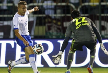 HLV Italia hài lòng với bộ đôi tiền đạo