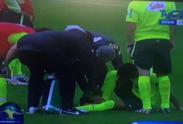 Neymar bất ngờ dính chấn thương trong buổi tập