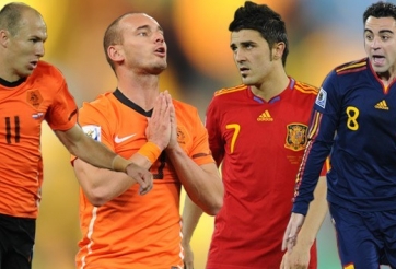 Sneijder nóng lòng phục thù Tây Ban Nha