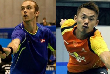 Giải cầu lông Nhật Bản Open 2014: Lin Dan dừng bước, Chong Wei thẳng tiến vào BK