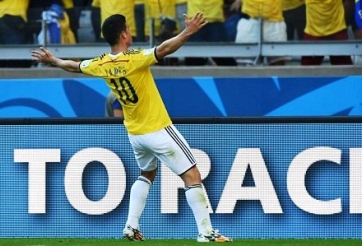 Đại thắng Hy Lạp, Colombia chiếm ngôi đầu bảng C World Cup 2014
