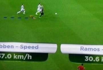 Robben lập kỷ lục sau pha bứt tốc độ kinh hoàng