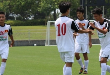 U19 Việt Nam giành chiến thắng trước U18 Cerezo Osaka