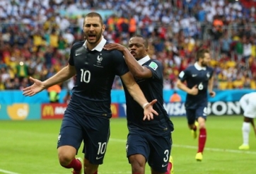 Benzema tỏa sáng, Pháp thắng đậm Honduras