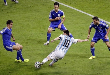 Video World Cup 2014: Màn trình diễn của Messi trong trận gặp Bosnia