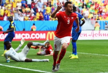 Thụy Sỹ thắng kịch tính Ecuador ở trận ra quân World Cup 2014