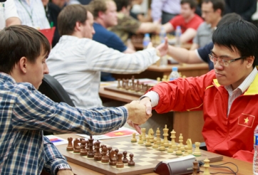 Giải vô địch cờ vua TG 2014: Quang Liêm và Trường Sơn cùng bất bại trong ngày ra quân