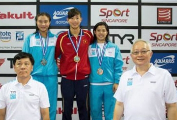 Giải bơi lội vô địch ĐNÁ: Ánh Viên giành HCV thứ 7 cho đoàn Việt Nam