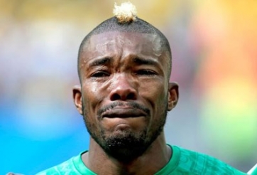 Cầu thủ Bờ Biển Ngà khóc như mưa vì lần đầu dự World Cup