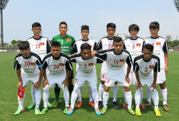 U19 Việt Nam cầm hòa Tuyển SV Đại học Kansai