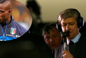 HLV Wenger nói không với 'ngựa chứng' Balotelli